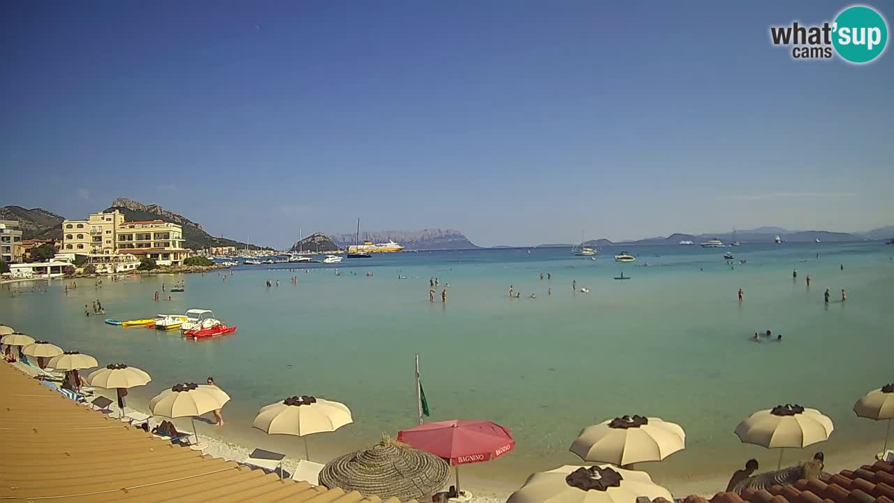 Webcam Terza Spiaggia Golfo Aranci – Vista mare in diretta