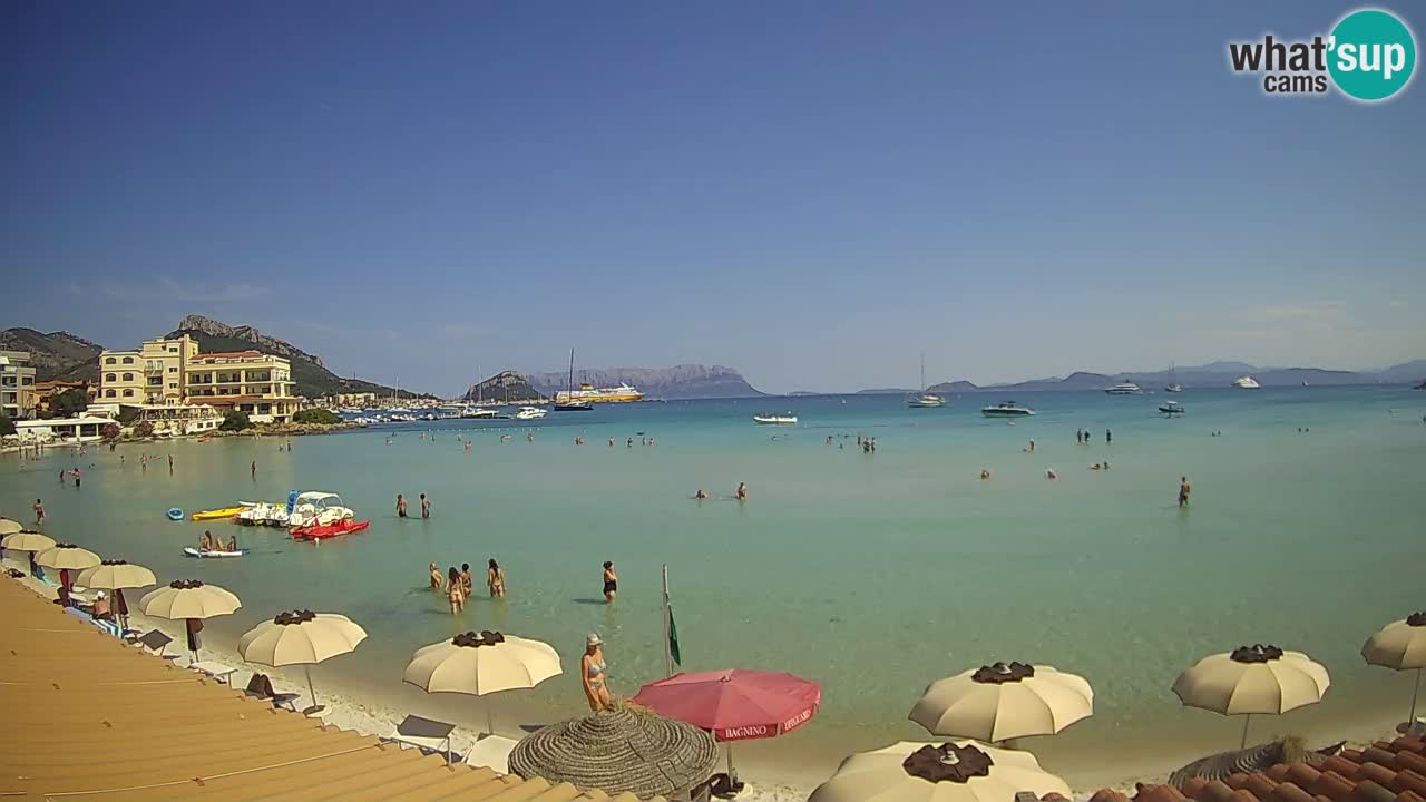Webcam Terza Spiaggia Golfo Aranci – Vista en directo de la playa