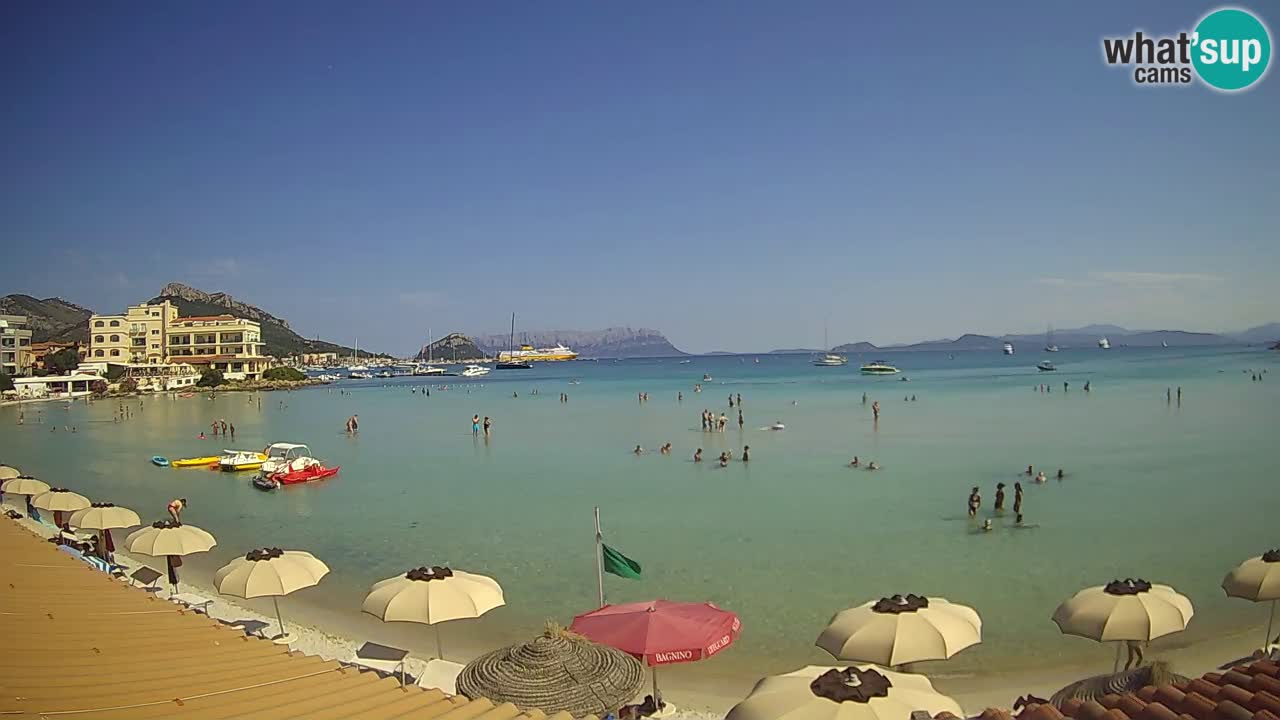 Webcam Terza Spiaggia Golfo Aranci – Vista en directo de la playa
