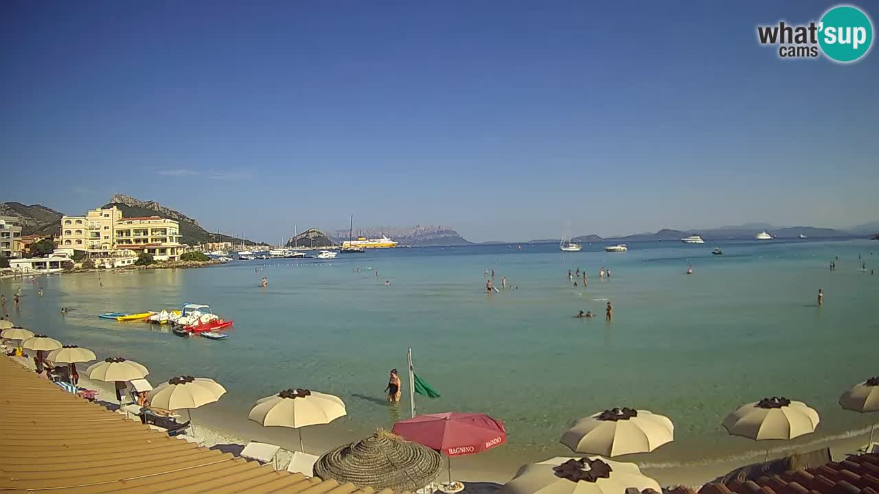 Webcam Terza Spiaggia Golfo Aranci – Liveblick auf den Strand