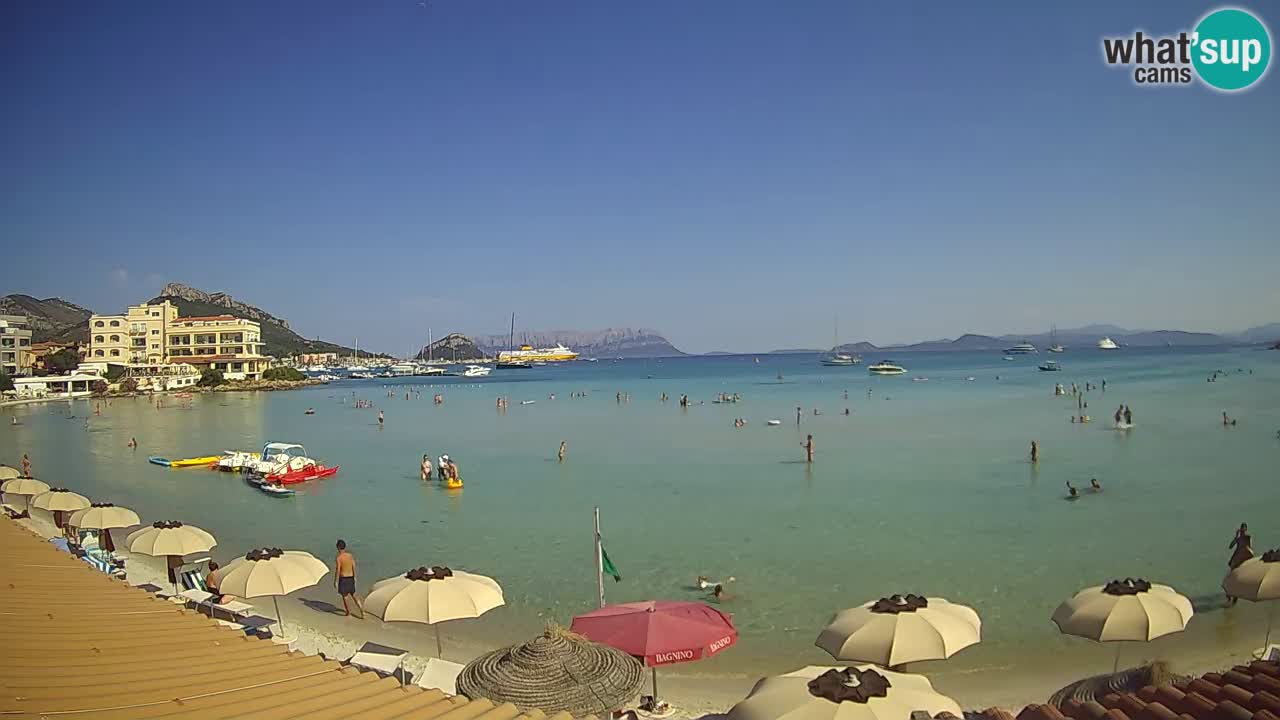 Web kamera Terza Spiaggia Golfo Aranci – Pogled uživo na plažu