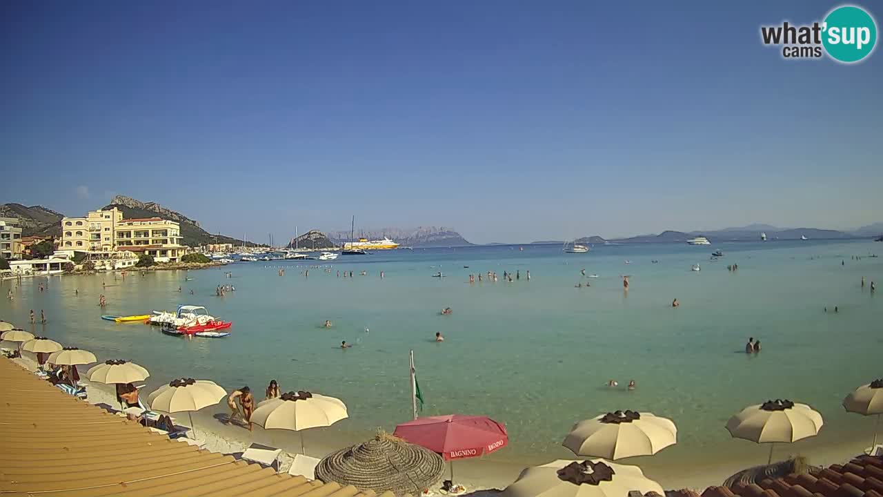 Web kamera Terza Spiaggia Golfo Aranci – Pogled uživo na plažu
