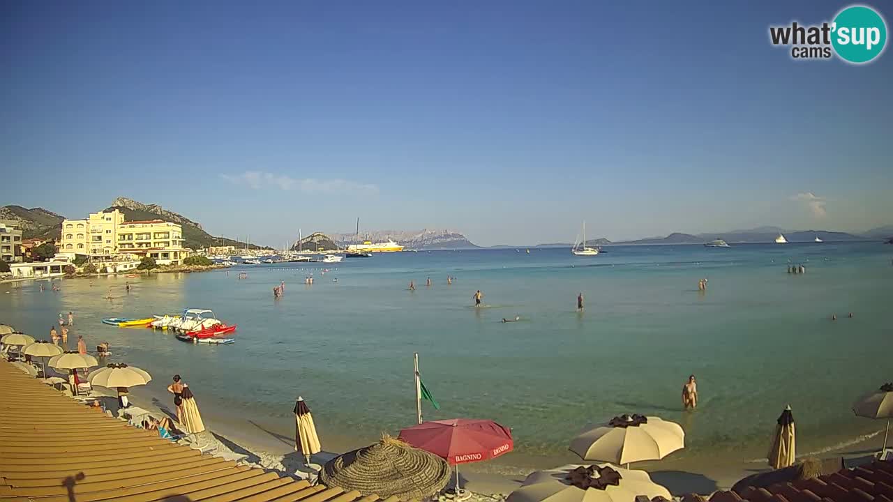 Webcam Terza Spiaggia Golfo Aranci – Vista en directo de la playa