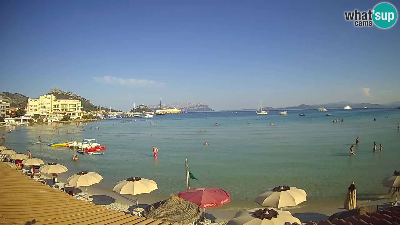 Web kamera Terza Spiaggia Golfo Aranci – Pogled uživo na plažu