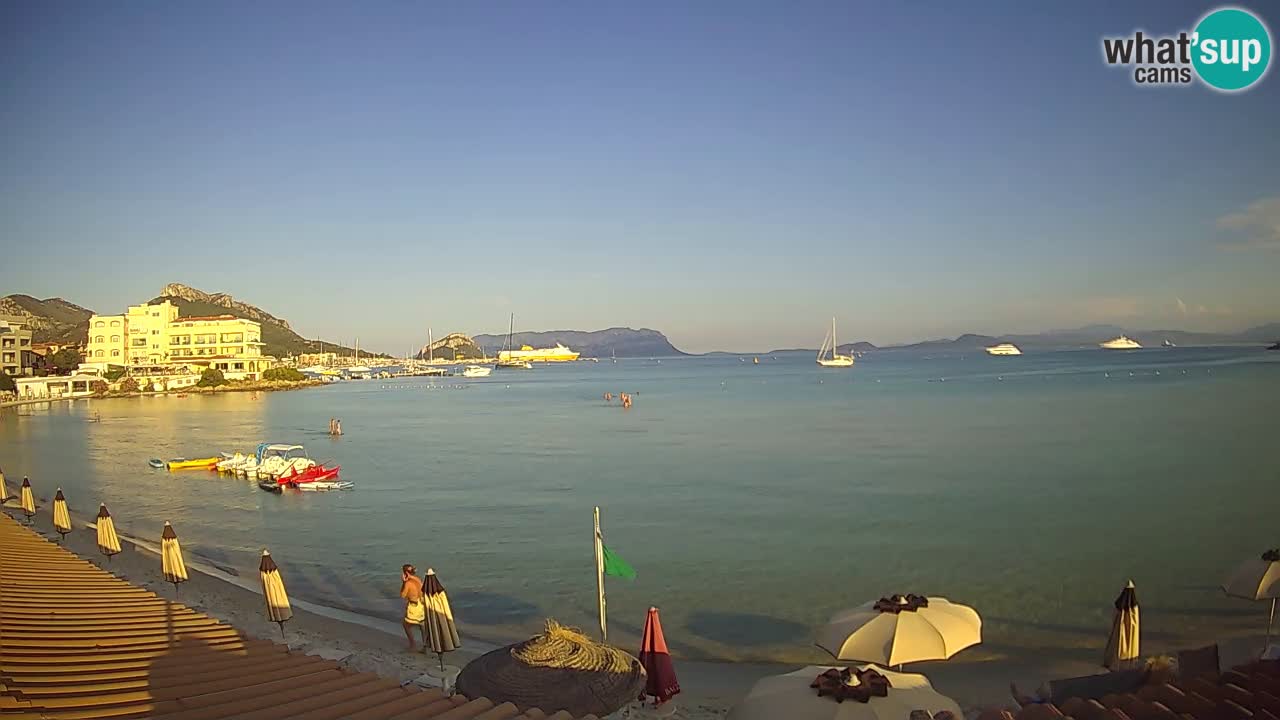 Web kamera Terza Spiaggia Golfo Aranci – Pogled uživo na plažu