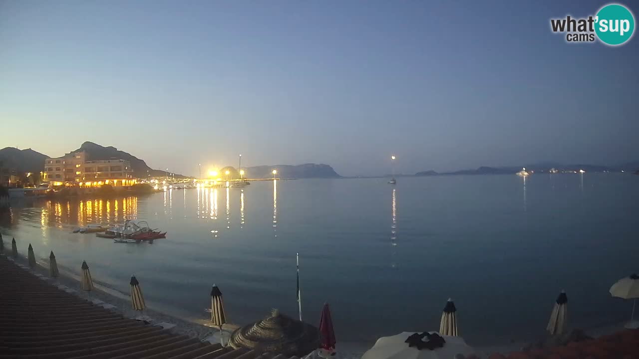 Webcam Terza Spiaggia Golfo Aranci – Vista en directo de la playa