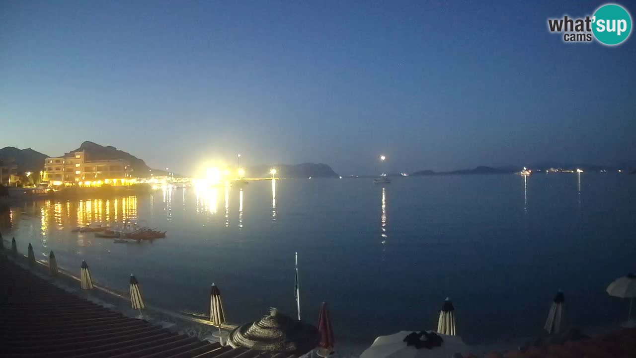 Webcam Terza Spiaggia Golfo Aranci – Liveblick auf den Strand