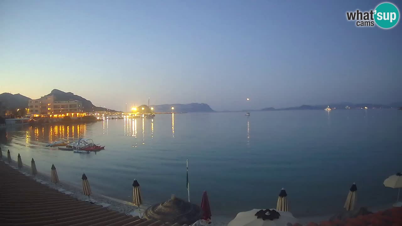 Webcam Terza Spiaggia Golfo Aranci – Vista mare in diretta