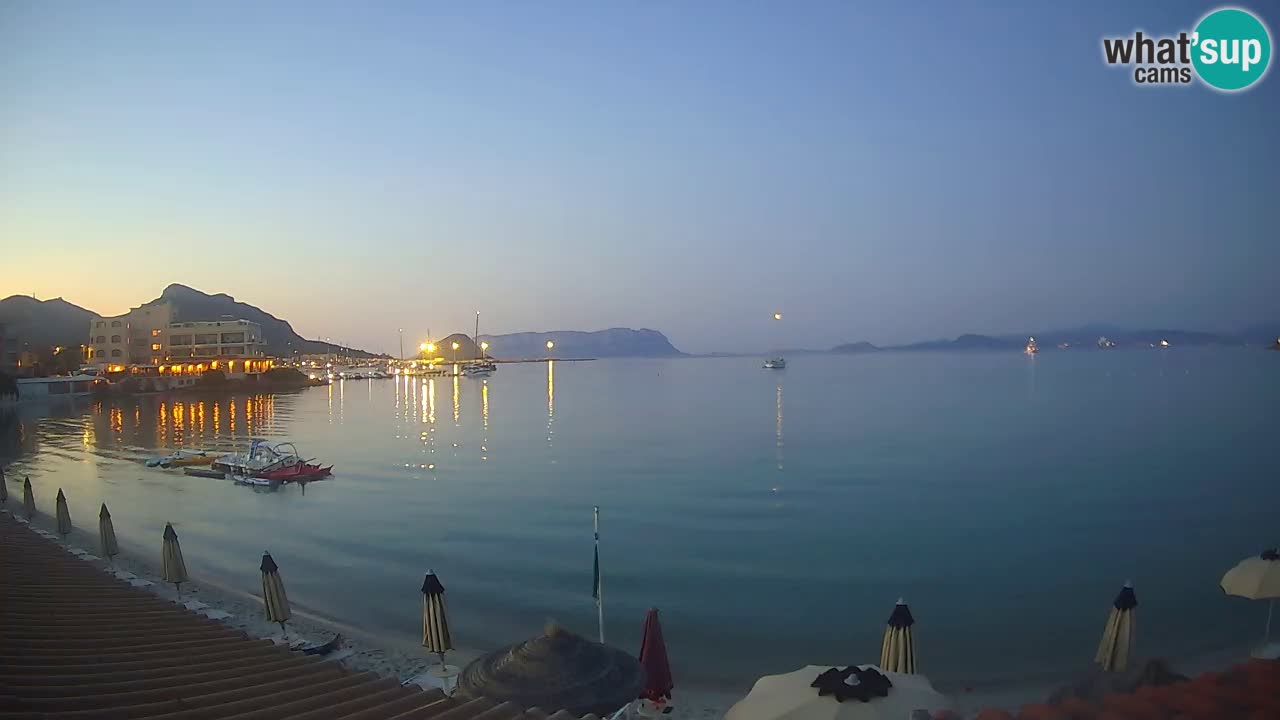 Webcam Terza Spiaggia Golfo Aranci – Liveblick auf den Strand