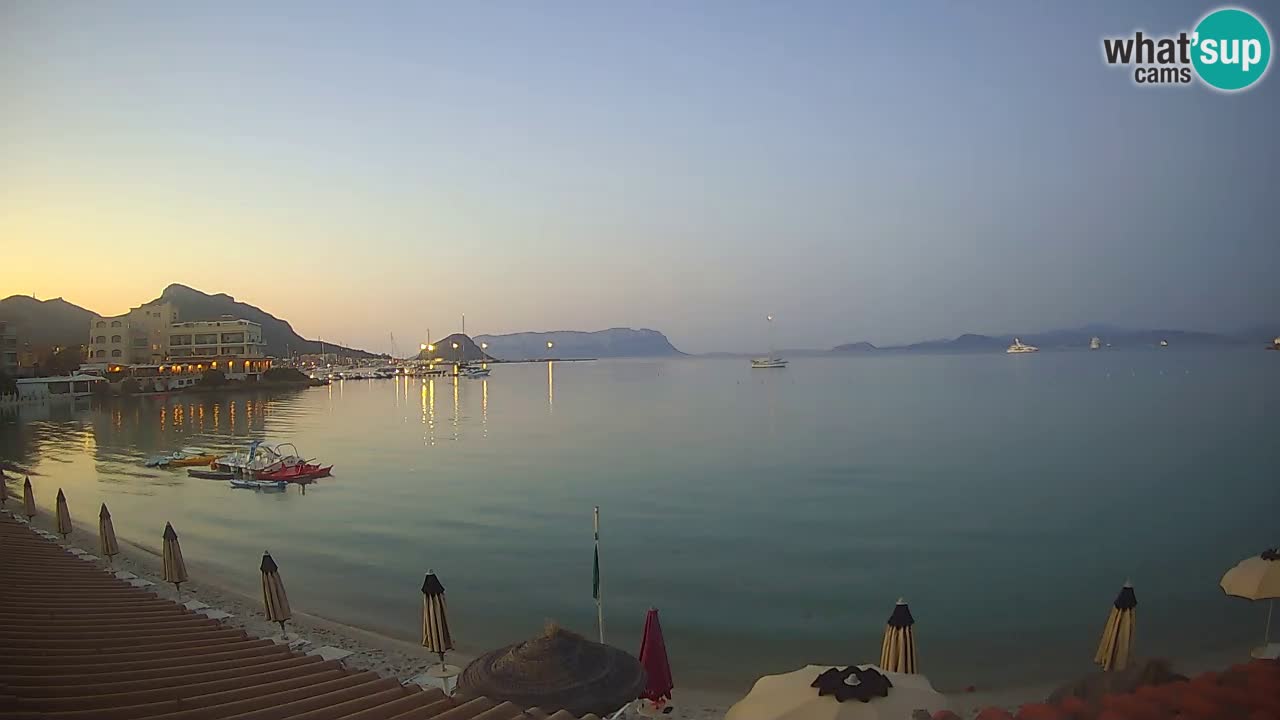Webcam Terza Spiaggia Golfo Aranci – Vista en directo de la playa