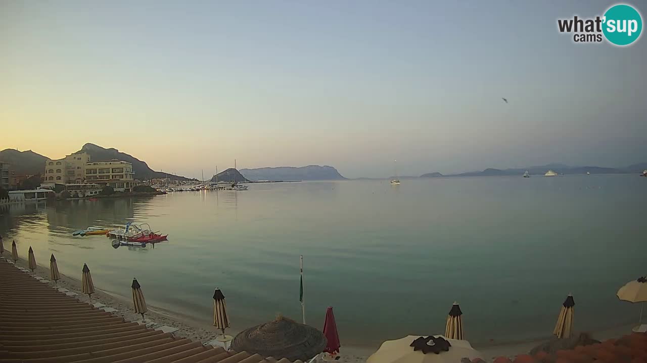 Webcam Terza Spiaggia Golfo Aranci – Liveblick auf den Strand