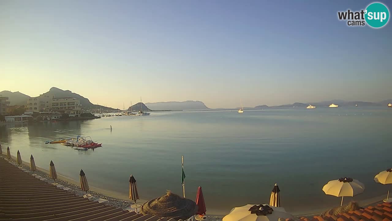 Webcam Terza Spiaggia Golfo Aranci – Vista en directo de la playa