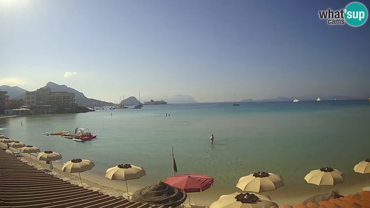 Webcam Terza Spiaggia Golfo Aranci – Vista en directo de la playa