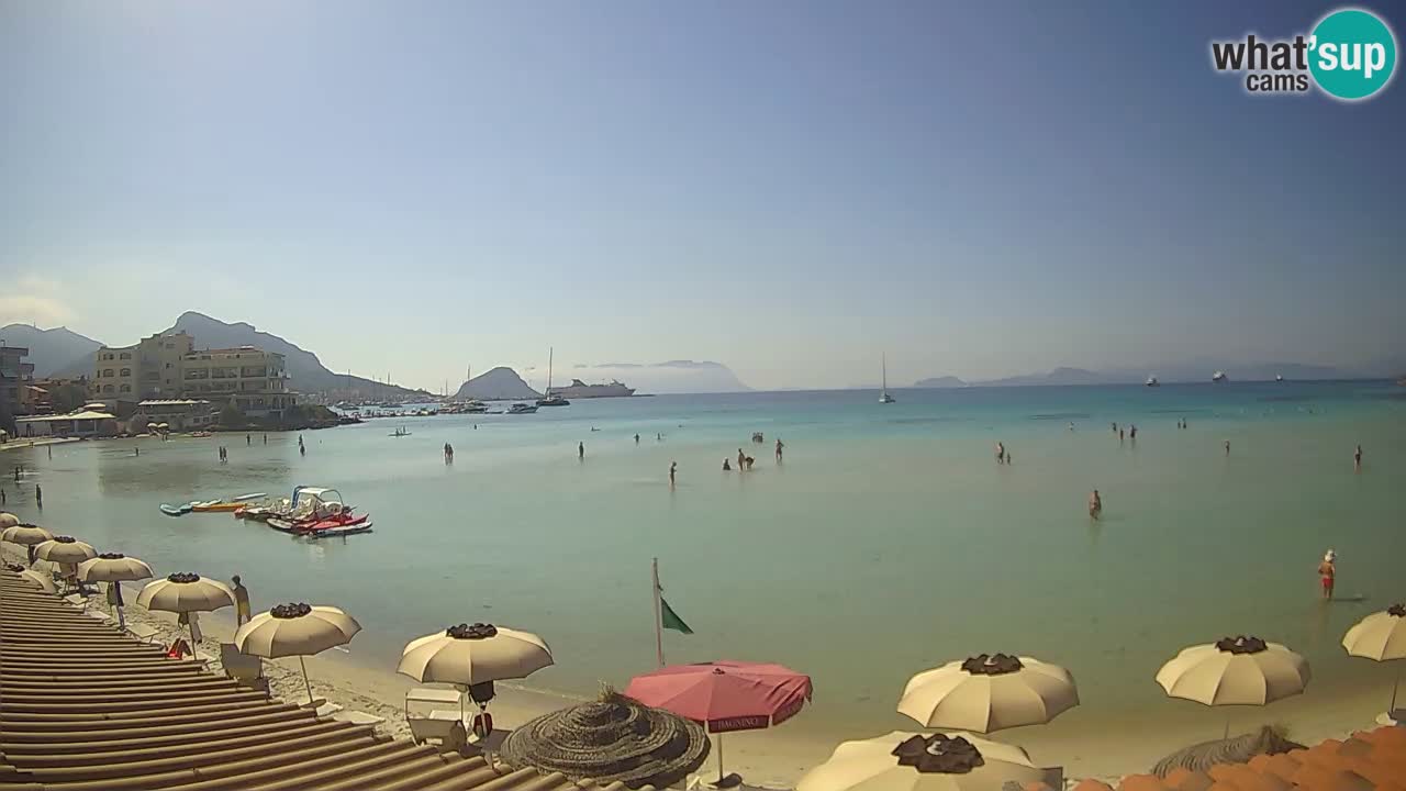 Webcam Terza Spiaggia Golfo Aranci – Vista mare in diretta