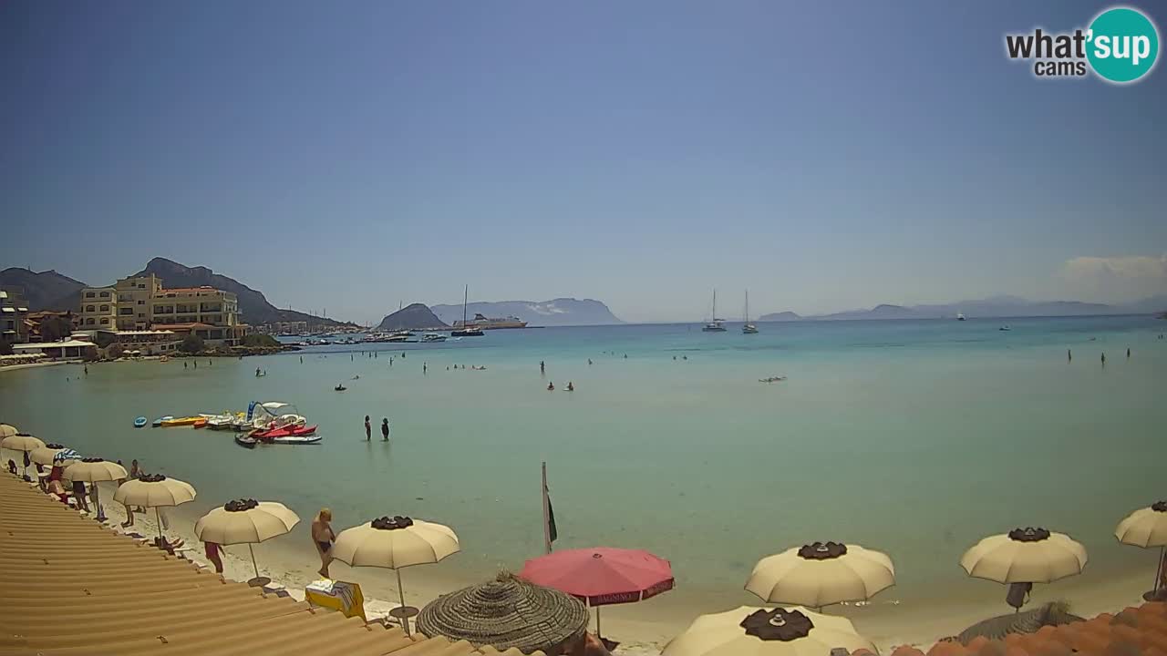 Webcam Terza Spiaggia Golfo Aranci – Vista en directo de la playa