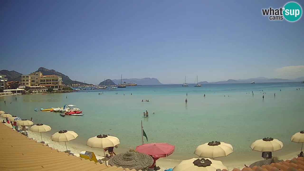 Webcam Terza Spiaggia Golfo Aranci – Liveblick auf den Strand