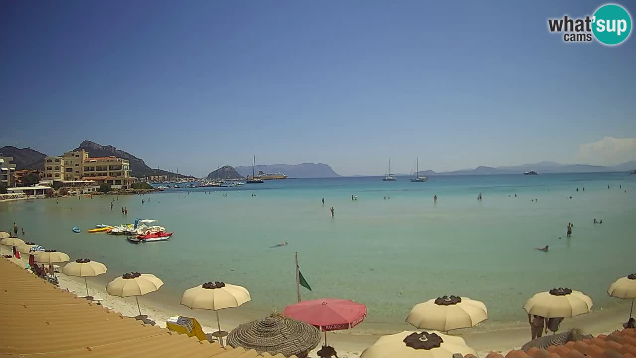 Web kamera Terza Spiaggia Golfo Aranci – Pogled uživo na plažu
