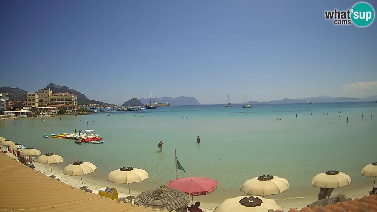 Webcam Terza Spiaggia Golfo Aranci – Vista mare in diretta