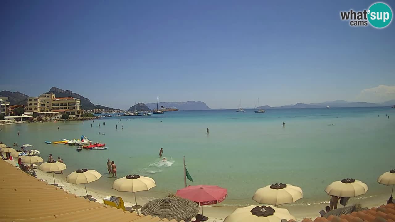 Webcam Terza Spiaggia Golfo Aranci – Vista mare in diretta