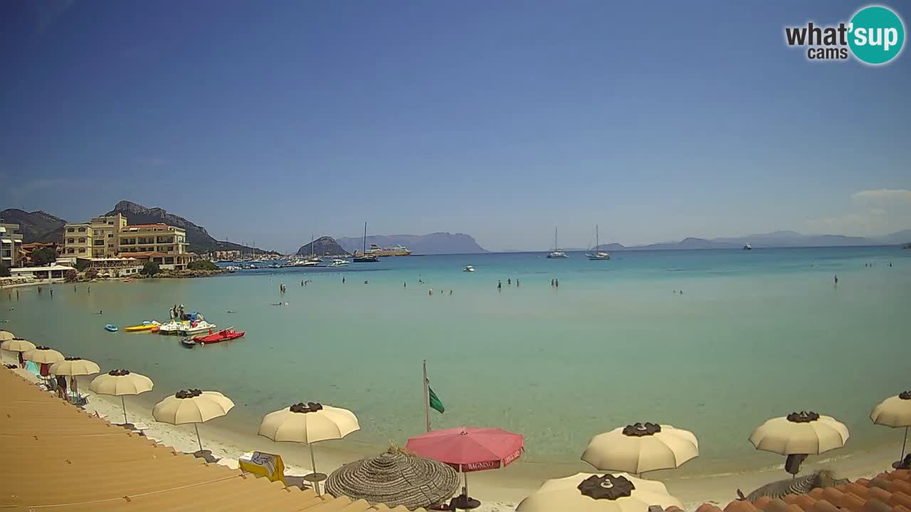 Webcam Terza Spiaggia Golfo Aranci – Liveblick auf den Strand