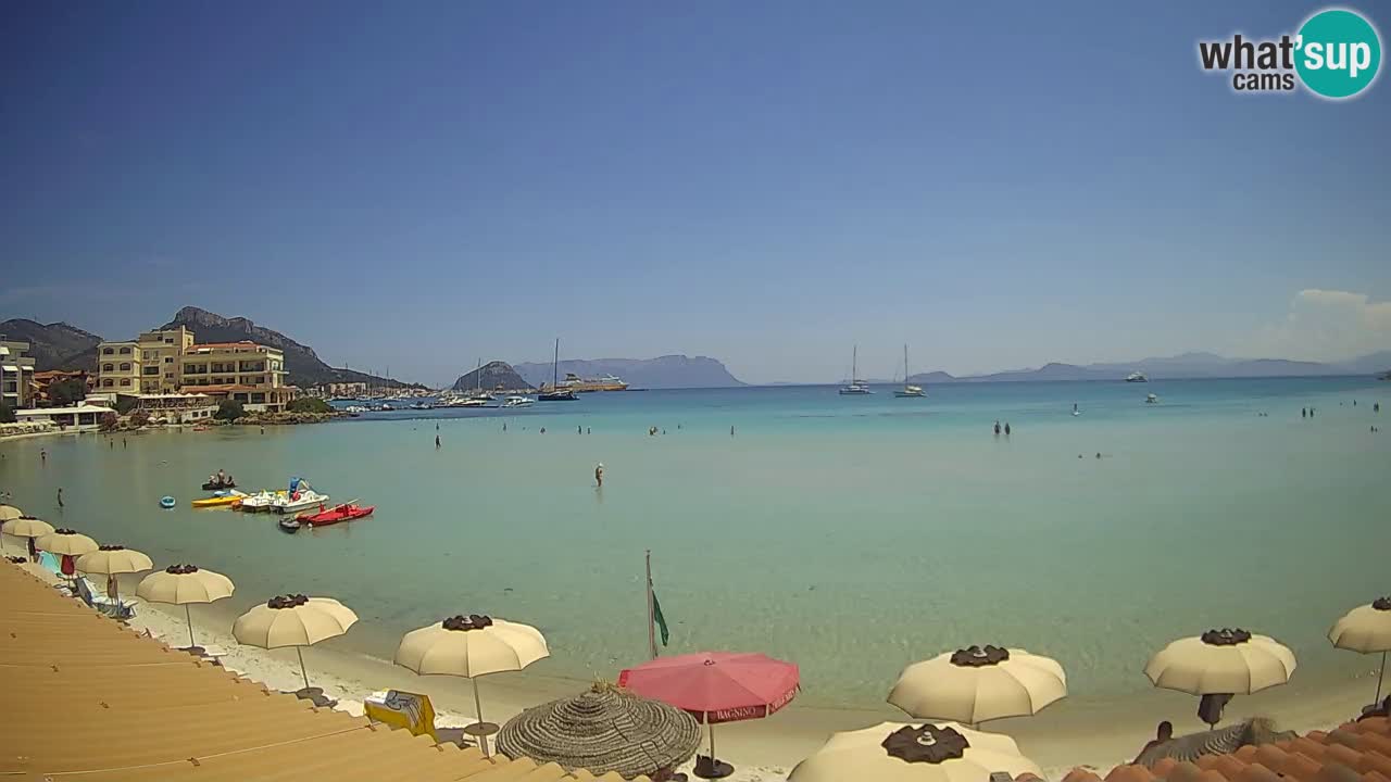 Webcam Terza Spiaggia Golfo Aranci – Vista mare in diretta