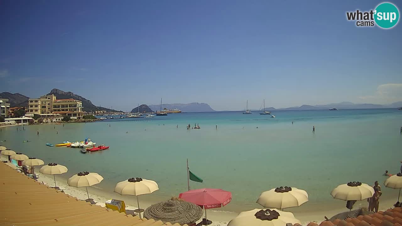 Webcam Terza Spiaggia Golfo Aranci – Liveblick auf den Strand