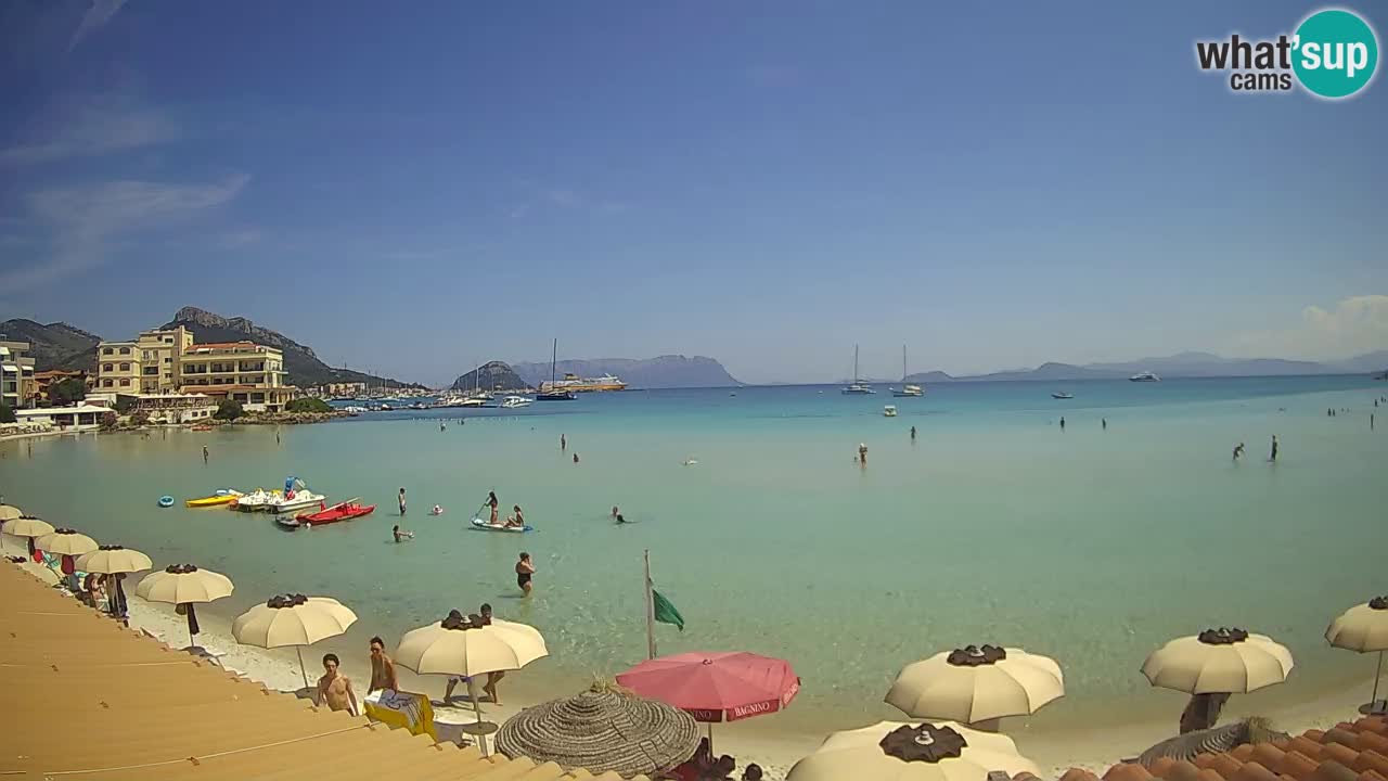 Webcam Terza Spiaggia Golfo Aranci – Vista mare in diretta