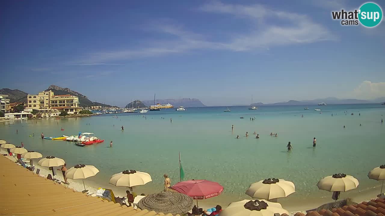 Webcam Terza Spiaggia Golfo Aranci – Vue en direct de la plage