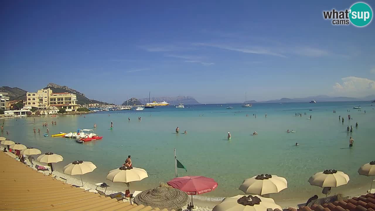 Web kamera Terza Spiaggia Golfo Aranci – Pogled uživo na plažu