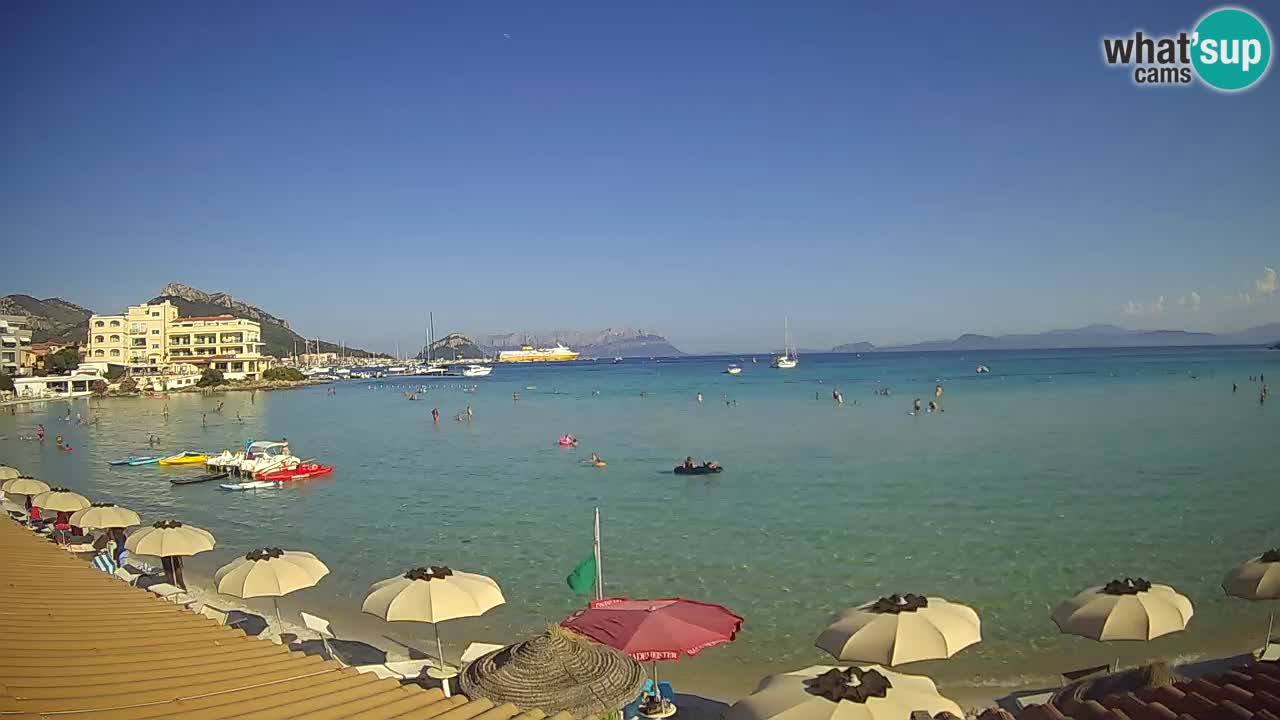 Webcam Terza Spiaggia Golfo Aranci – Vista en directo de la playa