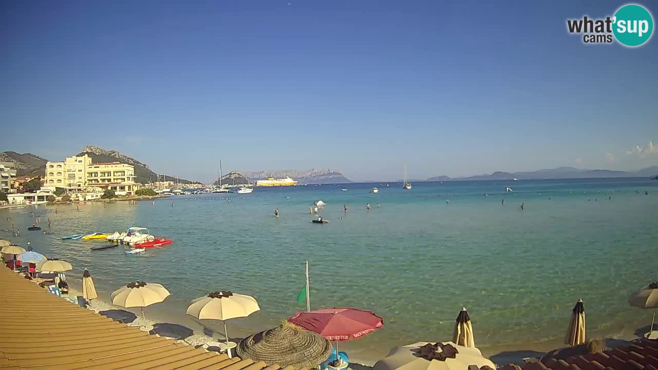 Webcam Terza Spiaggia Golfo Aranci – Vista en directo de la playa