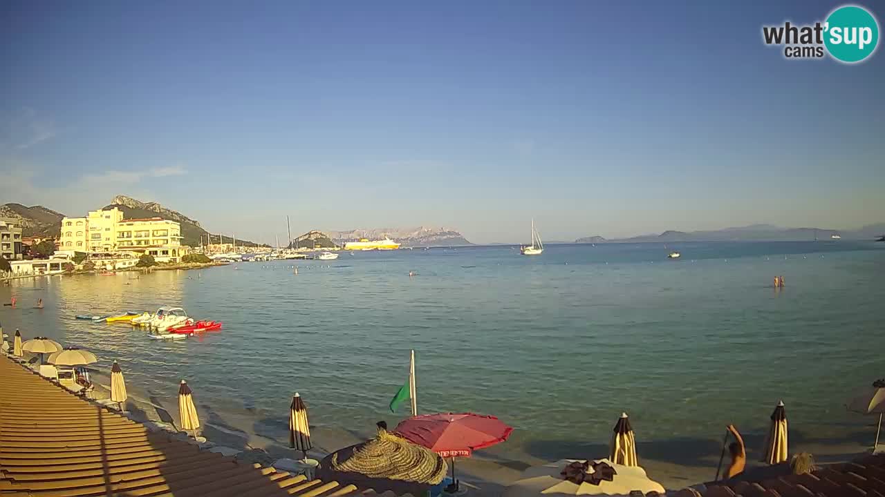 Webcam Terza Spiaggia Golfo Aranci – Vista mare in diretta