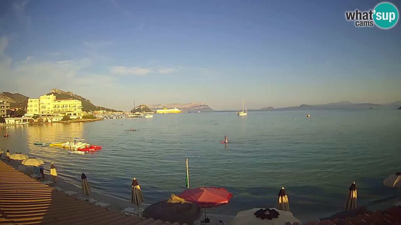 Webcam Terza Spiaggia Golfo Aranci – Vista en directo de la playa