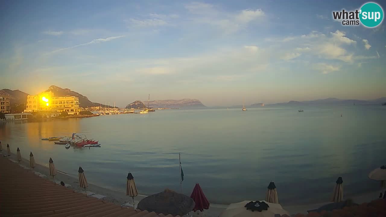 Webcam Terza Spiaggia Golfo Aranci – Liveblick auf den Strand