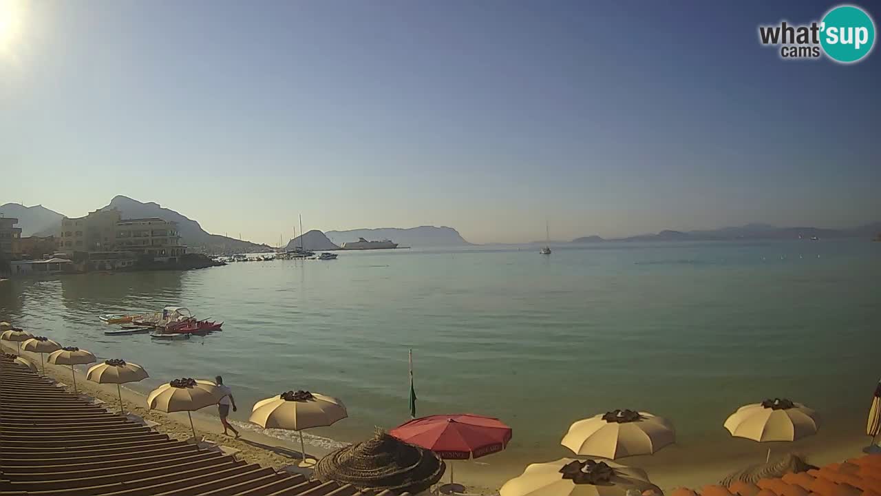 Webcam Terza Spiaggia Golfo Aranci – Vista en directo de la playa