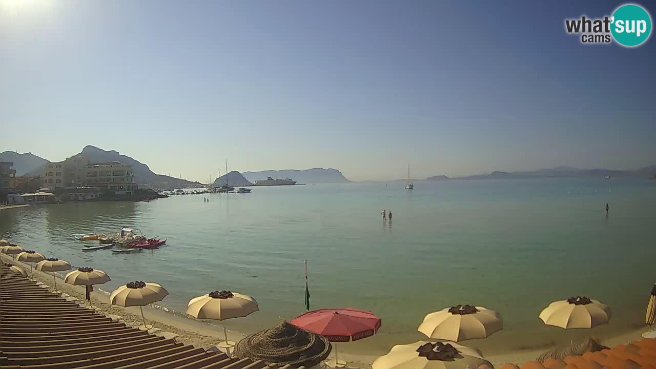 Web kamera Terza Spiaggia Golfo Aranci – Pogled uživo na plažu