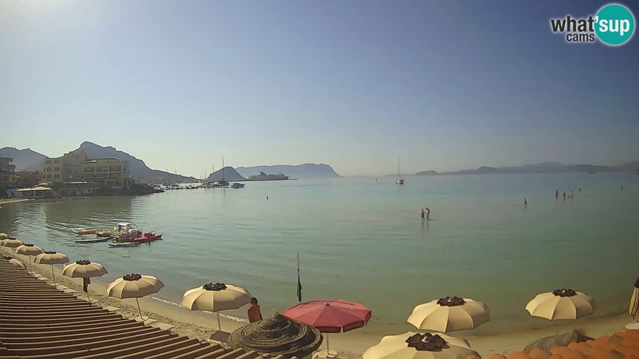 Webcam Terza Spiaggia Golfo Aranci – Vista en directo de la playa