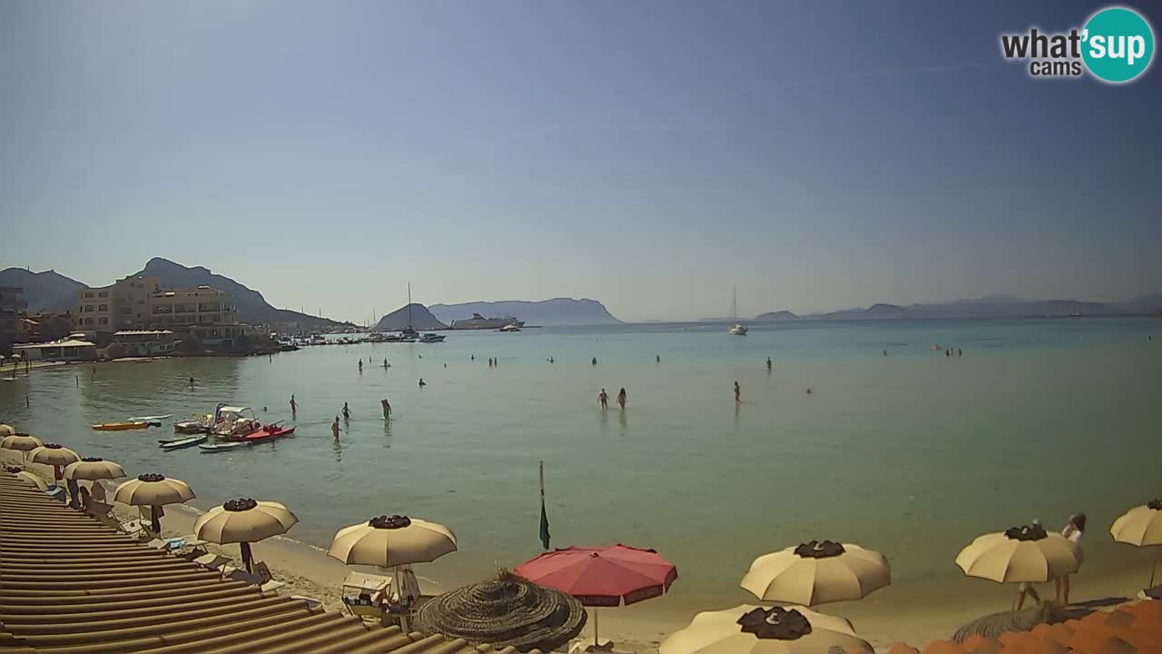 Webcam Terza Spiaggia Golfo Aranci – Vista en directo de la playa