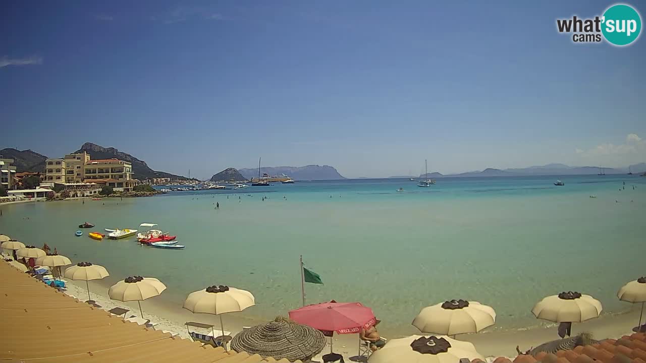 Webcam Terza Spiaggia Golfo Aranci – Vista mare in diretta