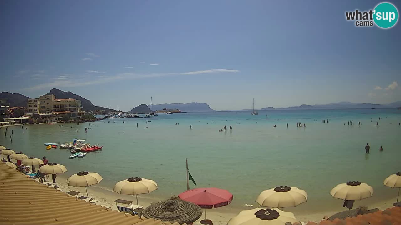 Webcam Terza Spiaggia Golfo Aranci – Vista en directo de la playa