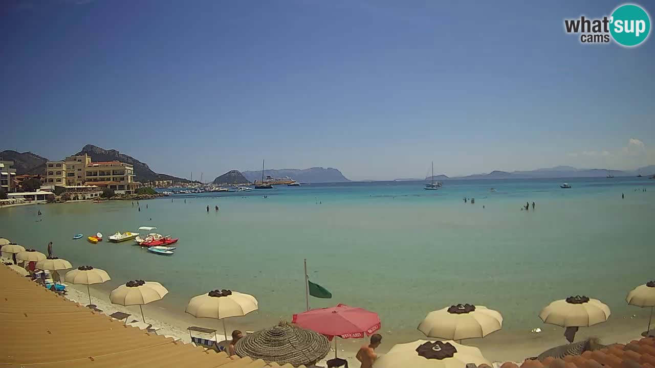 Web kamera Terza Spiaggia Golfo Aranci – Pogled uživo na plažu