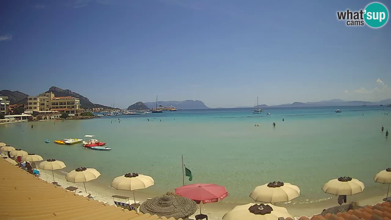 Webcam Terza Spiaggia Golfo Aranci – Vista en directo de la playa