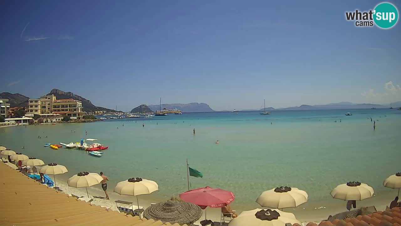 Web kamera Terza Spiaggia Golfo Aranci – Pogled uživo na plažu