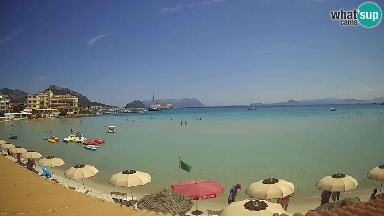 Web kamera Terza Spiaggia Golfo Aranci – Pogled uživo na plažu