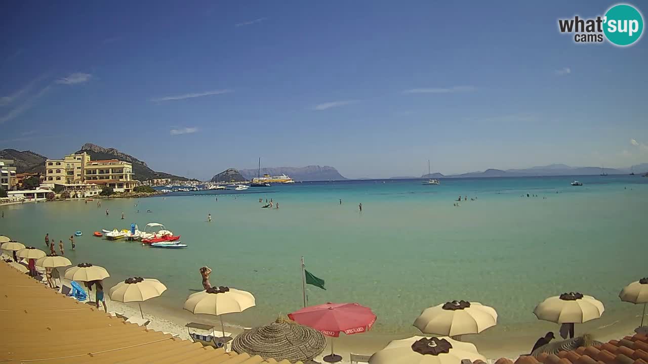 Web kamera Terza Spiaggia Golfo Aranci – Pogled uživo na plažu