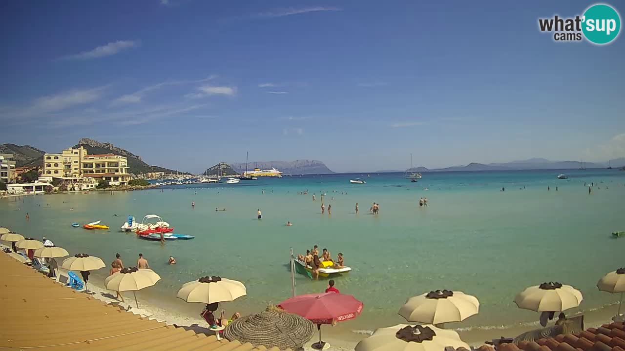 Webcam Terza Spiaggia Golfo Aranci – Vista mare in diretta