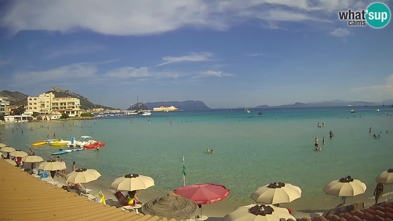 Webcam Terza Spiaggia Golfo Aranci – Vista mare in diretta
