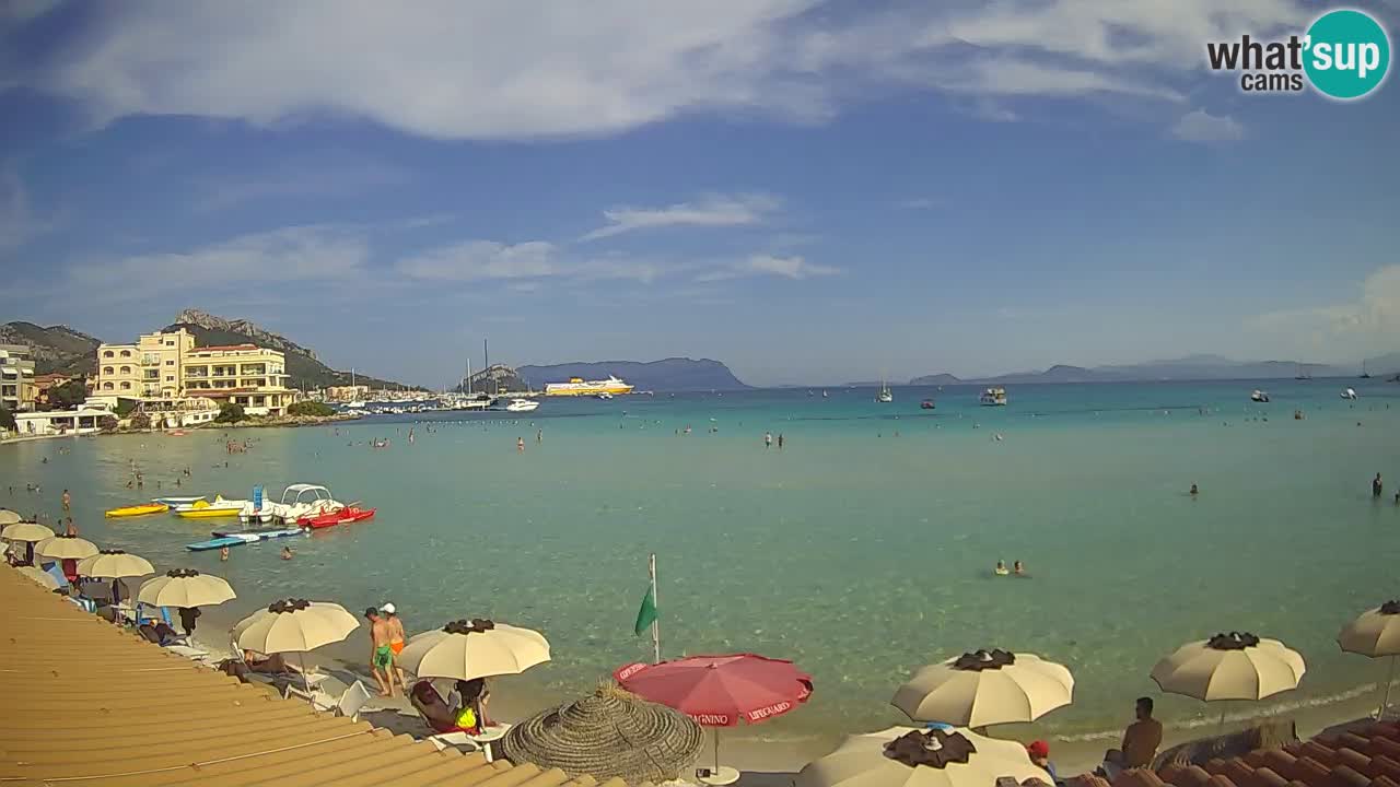 Webcam Terza Spiaggia Golfo Aranci – Vista mare in diretta