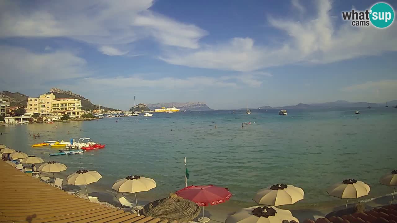 Webcam Terza Spiaggia Golfo Aranci – Vista mare in diretta
