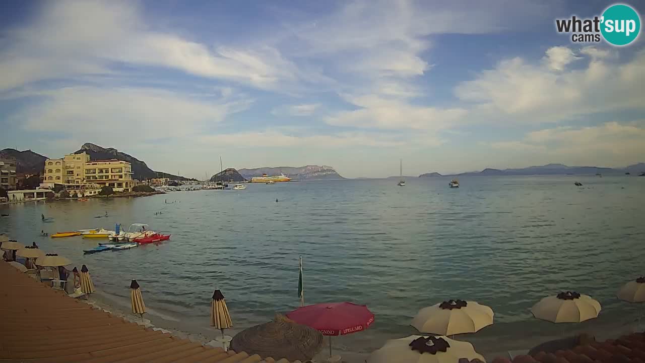 Webcam Terza Spiaggia Golfo Aranci – Vista en directo de la playa